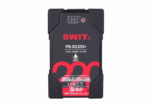 Swit PB-R220S+ 220Wh Heavy Duty IP54 Kamera Bataryası