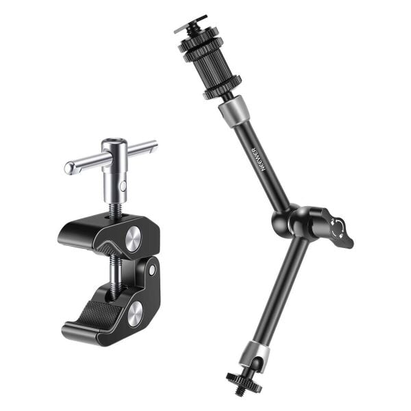ST-20 11'' 28cm  1/4'' Vidalı Magic Arm & Yengeç Clamp