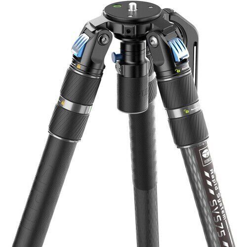 Sirui SVS75 Rapid-System Karbon Fiber Video Tripod Kiti (SVH15 Kafa ile)