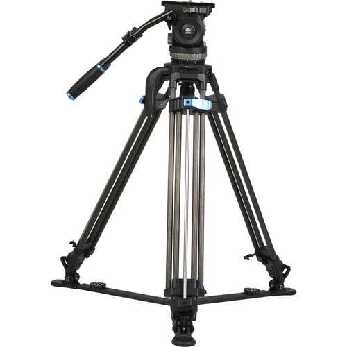 Sirui SQ100+VHS18 Profesyonel Karbon Fiber Video Tripod Kiti