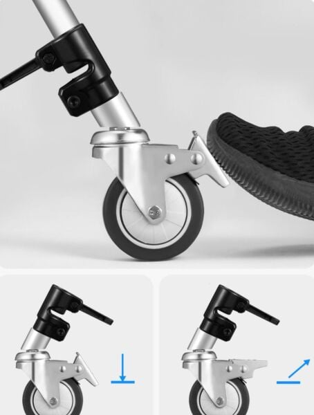 Digipod Frenli Tekerlek Seti