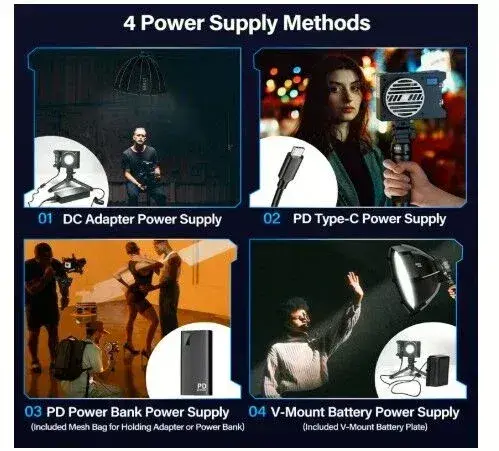 SIRUI CX150 100W Bi-Color LED Video Işığı