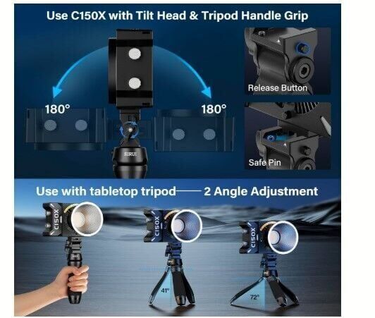 SIRUI CX150 100W Bi-Color LED Video Işığı