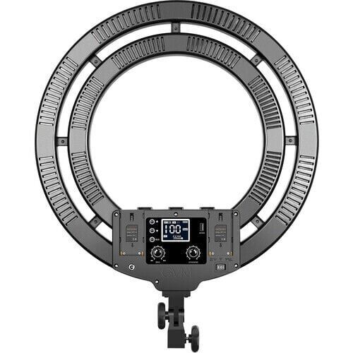 GVM Bi-Color & RGB LED Soft Double Ring Light (18'')