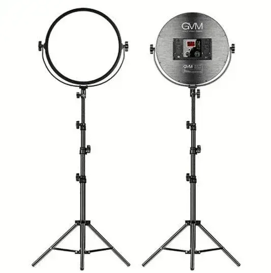 GVM Y60D256 Bi-Color LED Video Işığı İkili Ayaklı Kit