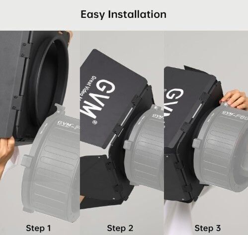 GVM FZ60 F60 için Barndoor