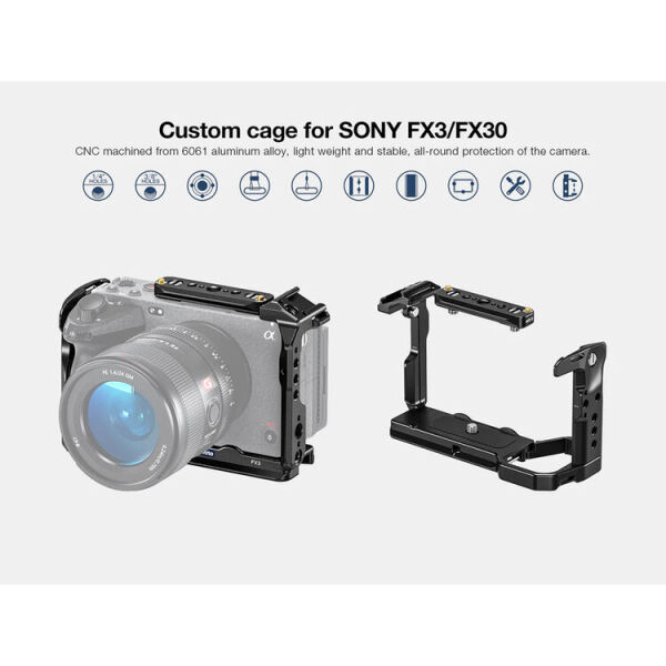Leofoto Sony FX3/FX30 Kamera Kafesi