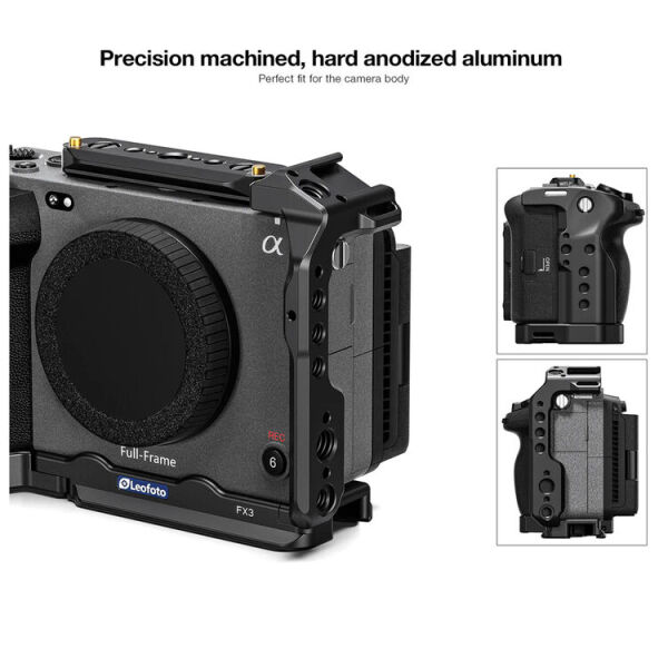 Leofoto Sony FX3/FX30 Kamera Kafesi