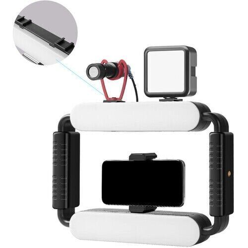 GVM TL-15RS Telefon/Kamera Evrensel LED Işıklı Kafes