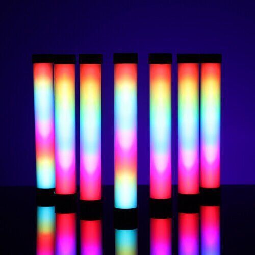 GVM BX8C RGB 30cm 8W Dahili Akülü LED Tüp Işık