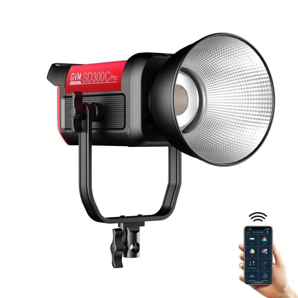 GVM Pro SD300C RGB & Bi-Color LED Video Işığı
