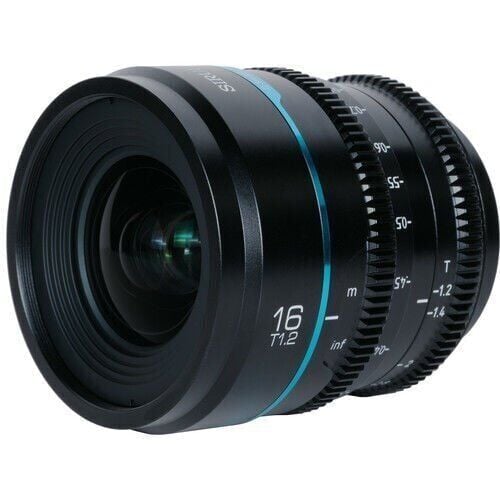 Sirui Nightwalker 16mm T1.2 S35 Cine Lens (E Mount, Siyah)