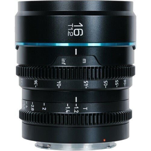Sirui Nightwalker 16mm T1.2 S35 Cine Lens (E Mount, Siyah)
