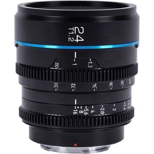 Sirui Nightwalker 24mm T1.2 S35 Cine Lens (X Mount, Siyah)