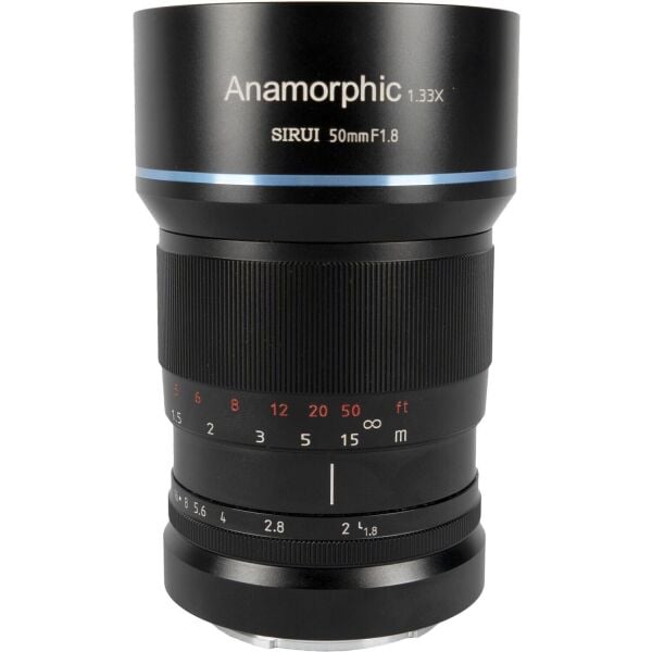 Sirui 50mm F1.8 1.33x APS-C Anamorfik Lens (X Mount)