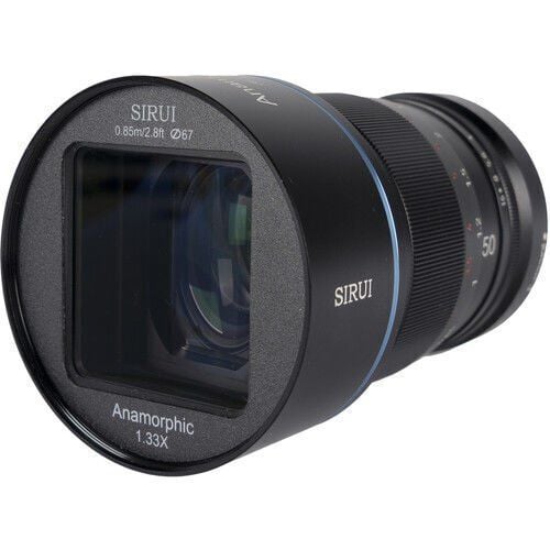Sirui 50mm F1.8 1.33x APS-C Anamorfik Lens (E Mount)