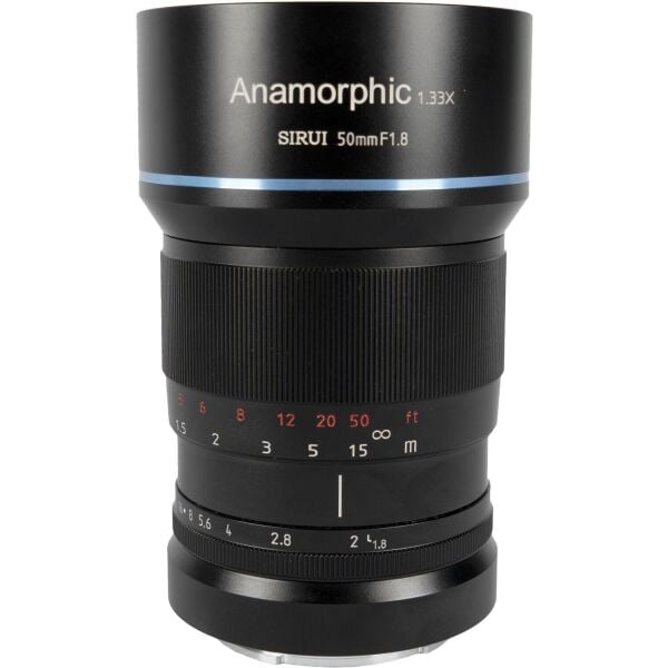 Sirui 50mm F1.8 1.33x APS-C Anamorfik Lens (MFT Mount)