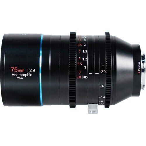 Sirui VENUS 75mm T2.9 1.6x Full-Frame Anamorfik Lens (E Mount)