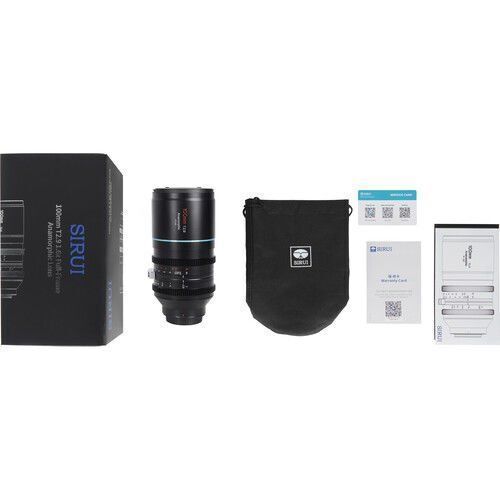 Sirui VENUS 100mm T2.9 1.6x Full-Frame Anamorfik Lens (RF Mount)