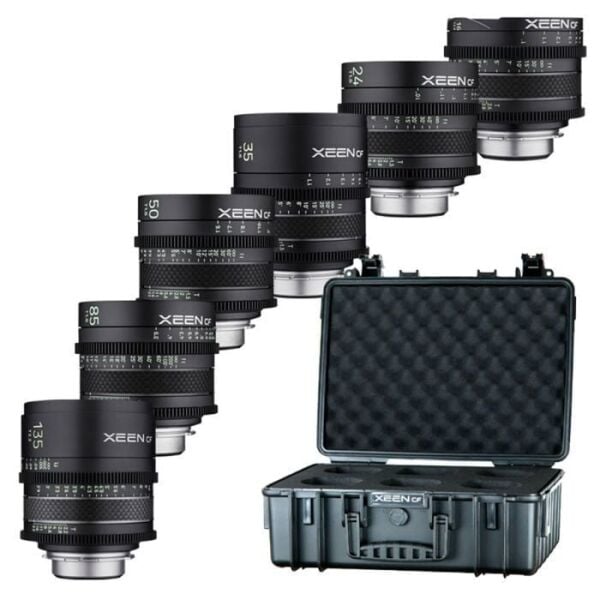 XEEN CF 16, 24, 35, 50, 85, 135mm Cine 6'lı Set (Arri PL)
