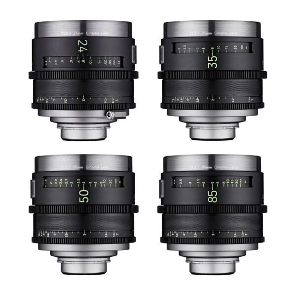 XEEN MEISTER 24, 35, 50, 85mm T1.3 Cine 4'lü Set (Arri PL)