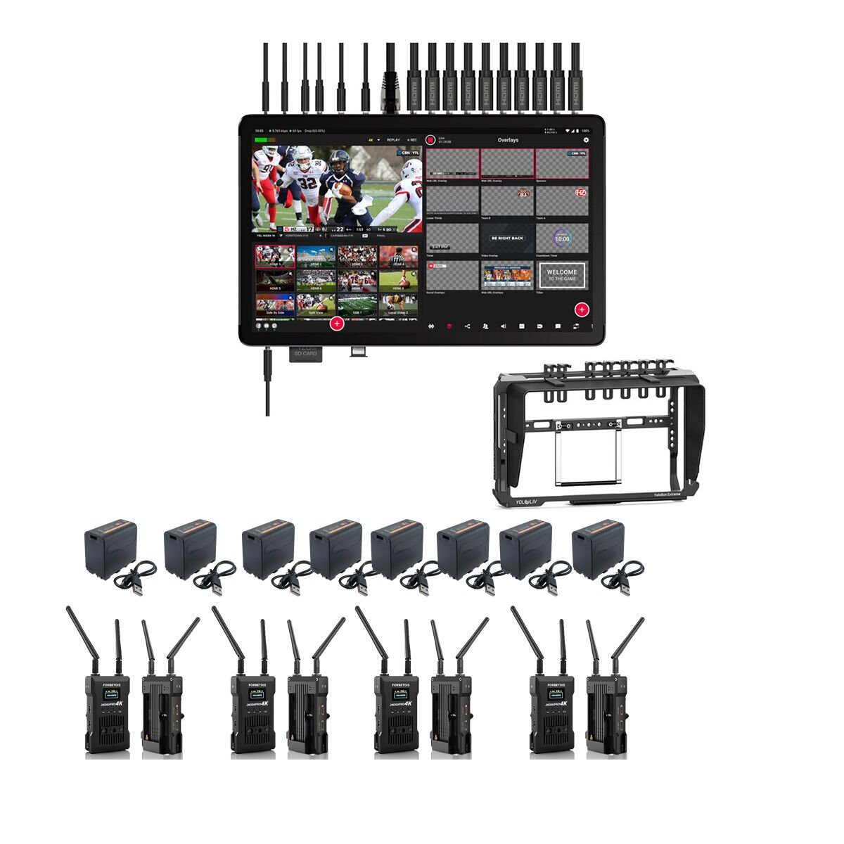 YoloBox Extreme - Stand Kafes - JM300 Pro - Batarya