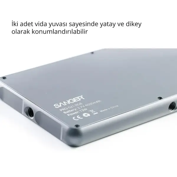 Sanger PRO-S21 RGB Led Video Efekt Işığı