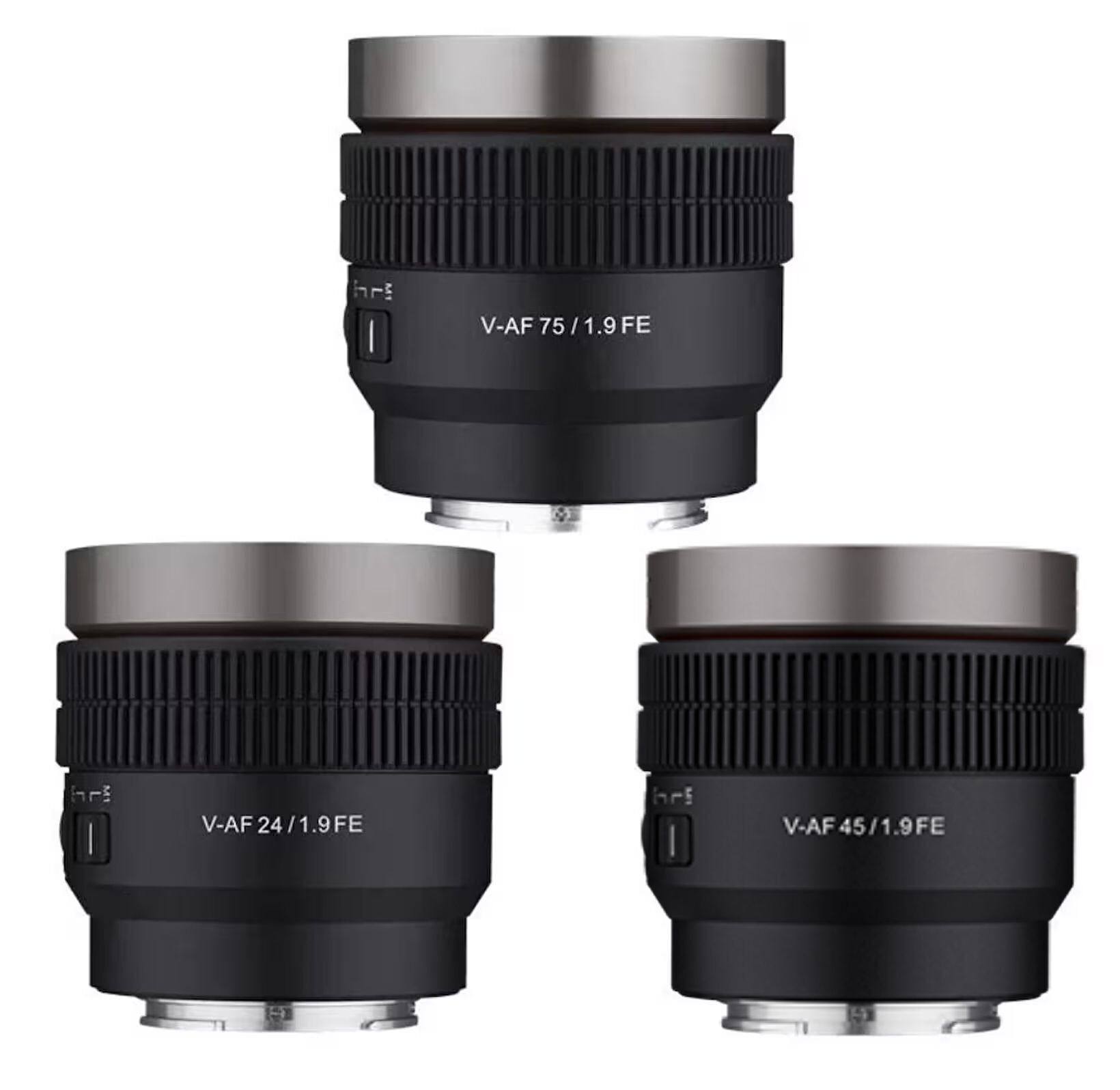Samyang V-AF 24/45/75mm T1.9 Lens Kiti (Lens Station Hediye)