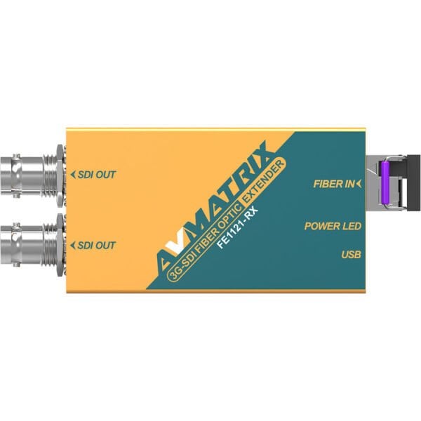 AVMatrix FE1121 3G-SDI Fiber Extender Kit