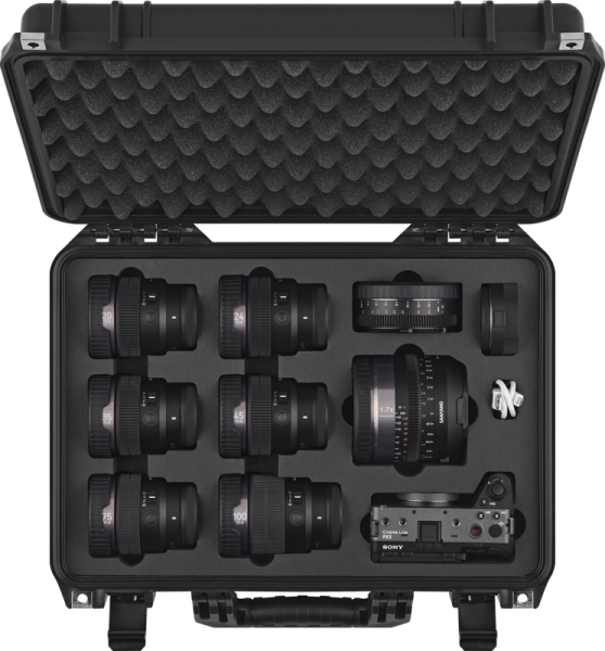 Samyang V-AF Full Cine AF Lens Kiti (6 Lens + 2 Adaptör)