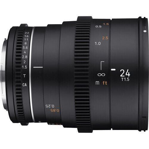 Samyang 24mm T1.5 VDSLR MK II Cine Lens (Sony E Mount)