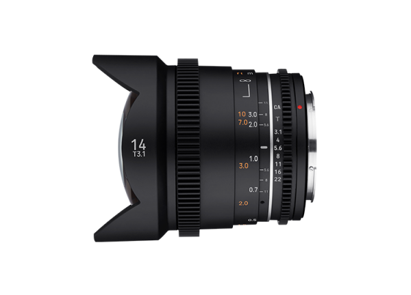 Samyang 14mm T3.1 VDSLR MK II Cine Lens (Sony E Mount)
