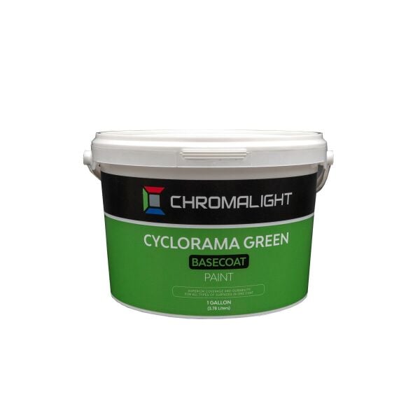Cyclorama Yeşil Chroma  Key Alt Kat Boya