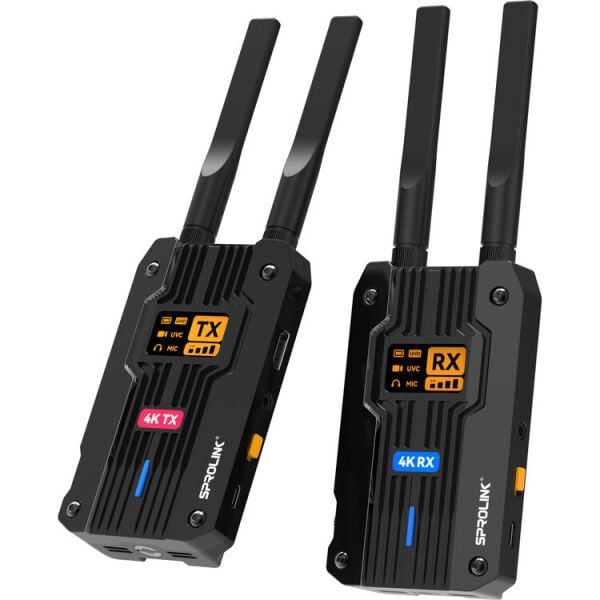 Sprolink Airlink 4K Kablosuz HDMI ve UVC Görüntü Aktarım Cihazı