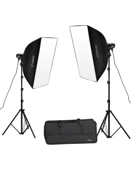 Visico VL-400 II Elfin 2'li Paraflaş Seti