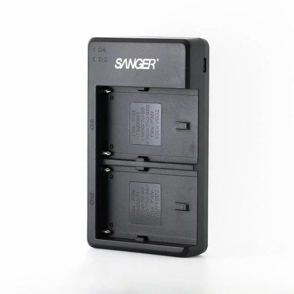 Sanger Sony NP-F970 İkili USB Şarj Aleti Cihazı