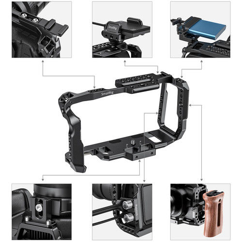 SmallRig 2203B Blackmagic 4K ve 6K için Kafes