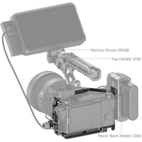 SmallRig 4257 Sony ZV-E1 için Kafes Kiti