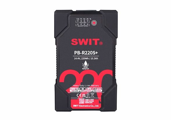 Swit PB-R220S+ 220Wh Heavy Duty IP54 Kamera Bataryası
