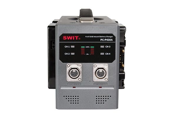 Swit PC-P430A 4-ch Gold Mount Hızlı Şarj Cihazı