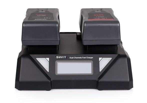 Swit S-3812A 2-ch Gold mount Super Hızlı Şarj Cihazı