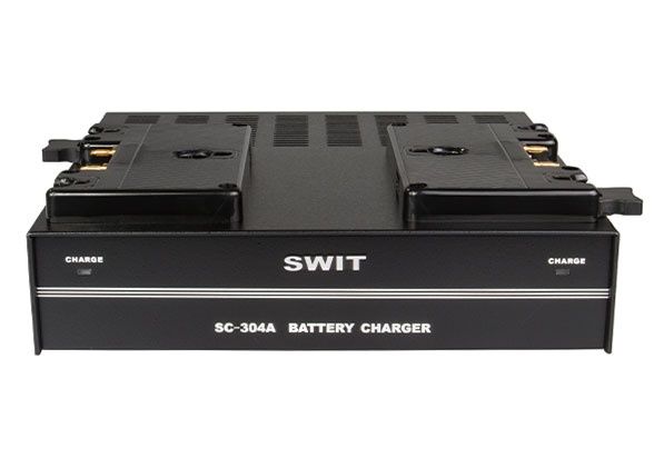 Swit SC-304A 2-ch Gold Mount Batarya Eş Zamanlı Şarj Cihazı