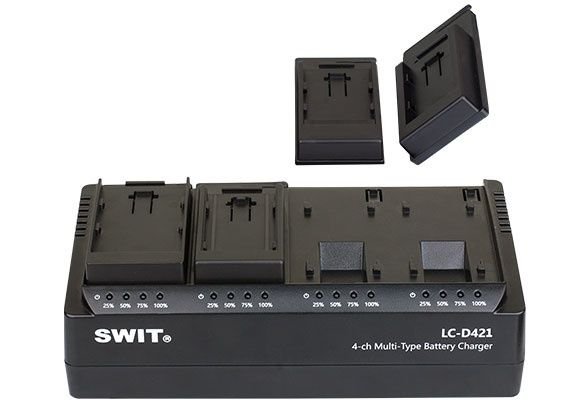 Swit LC-D421 4-ch Multi-type DV Şarj Cihazı