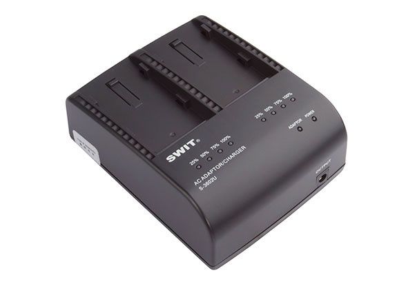 Swit S-3602U 2-ch SONY BP-U Batarya Şarj Cihazı ve Adaptör