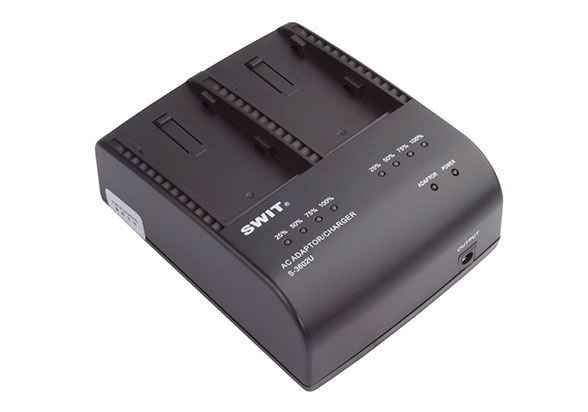 Swit S-3602U 2-ch SONY BP-U Batarya Şarj Cihazı ve Adaptör
