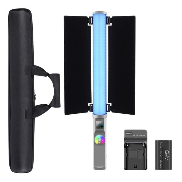 GVM RGB-T20R Bi-Color RGB LED Video Light Wand