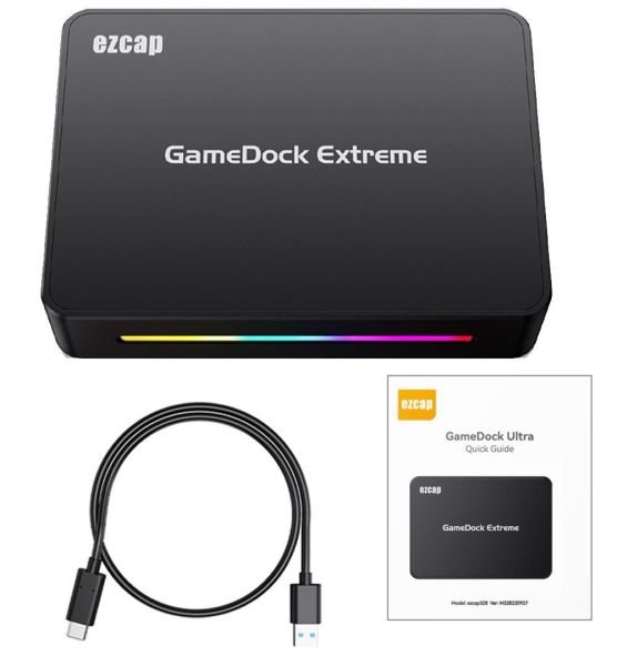 Ezcap 360 GameDock Ultra 4K Capture Kart
