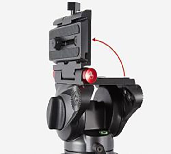 Fortinge Noa III Tablet Prompter ve Miliboo-MTT608A 196 cm Tripod
