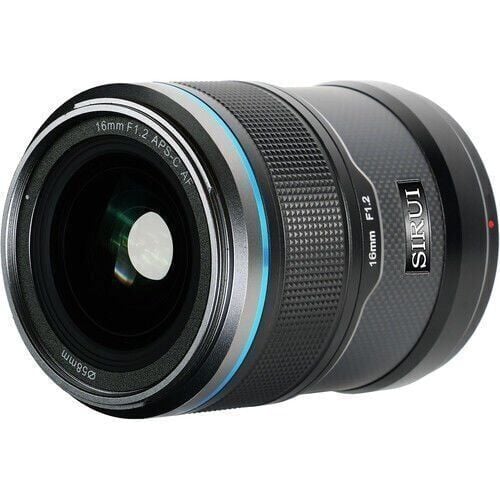 Sirui Sniper 16mm F1.2 APS-C/S35 Auto-Focus Lens (Z Mount, Siyah)