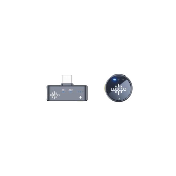 Luucco AirWave K2 Wireless Yaka Mikrofonu ( USB-C )